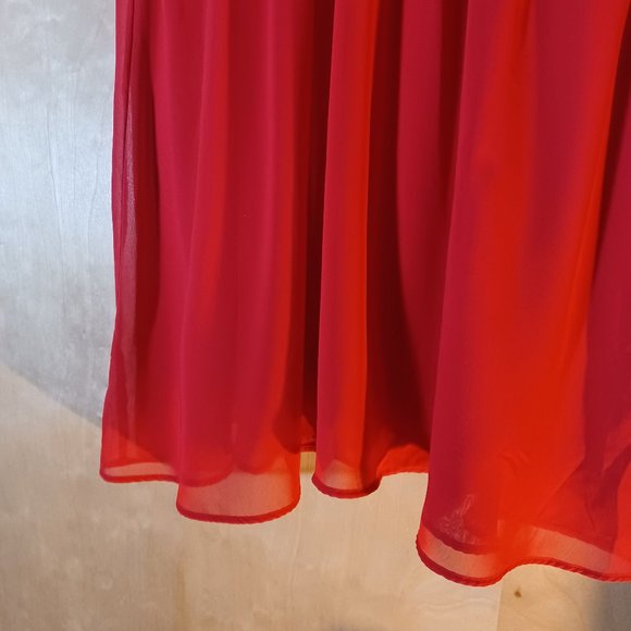 VICTORIA'S SECRET Red Babydoll Slip_Size Large - Picture 7 of 7